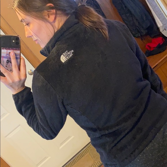Black fleece north face jacket - Picture 2 of 9